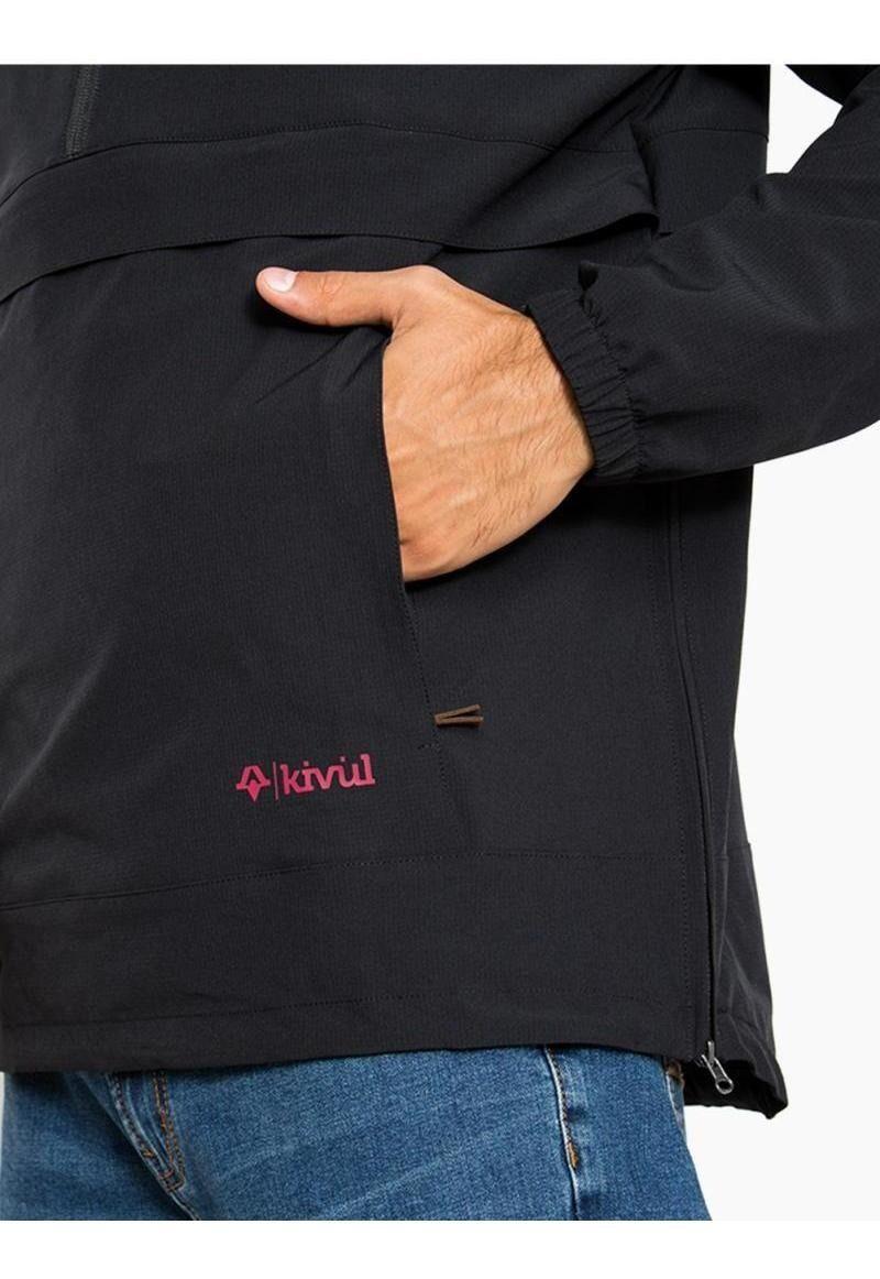 Cortaviento Kivül Hombre Mak KBLK Negro-3