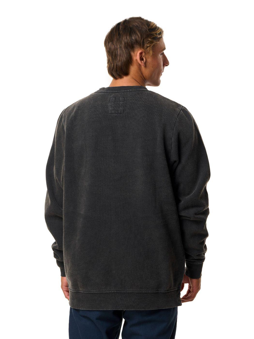 Polerón Stoked Hombre Arte Negro-6