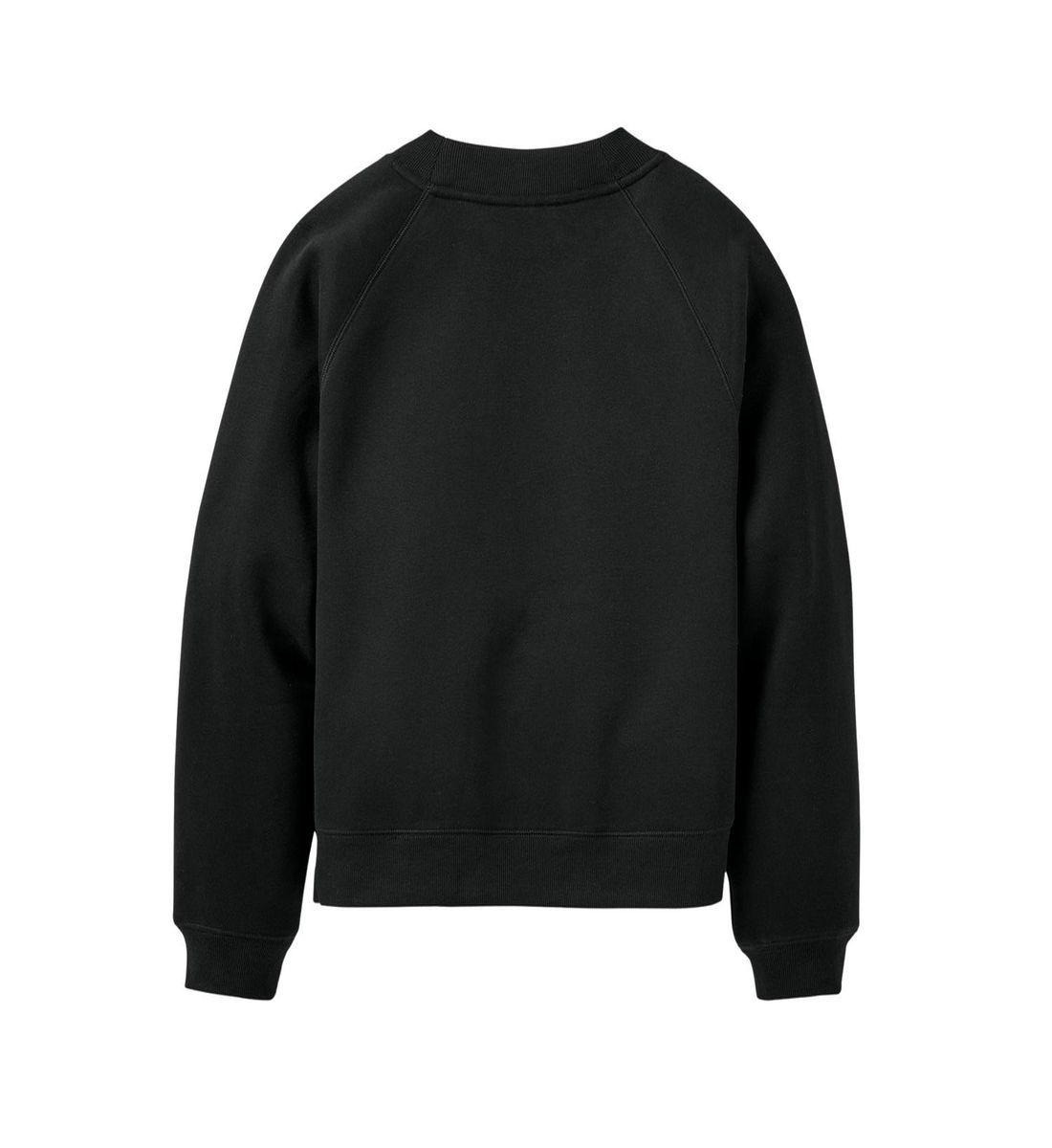 Poleron Ugg Mujer Ugg Logo Crewneck Negro-1
