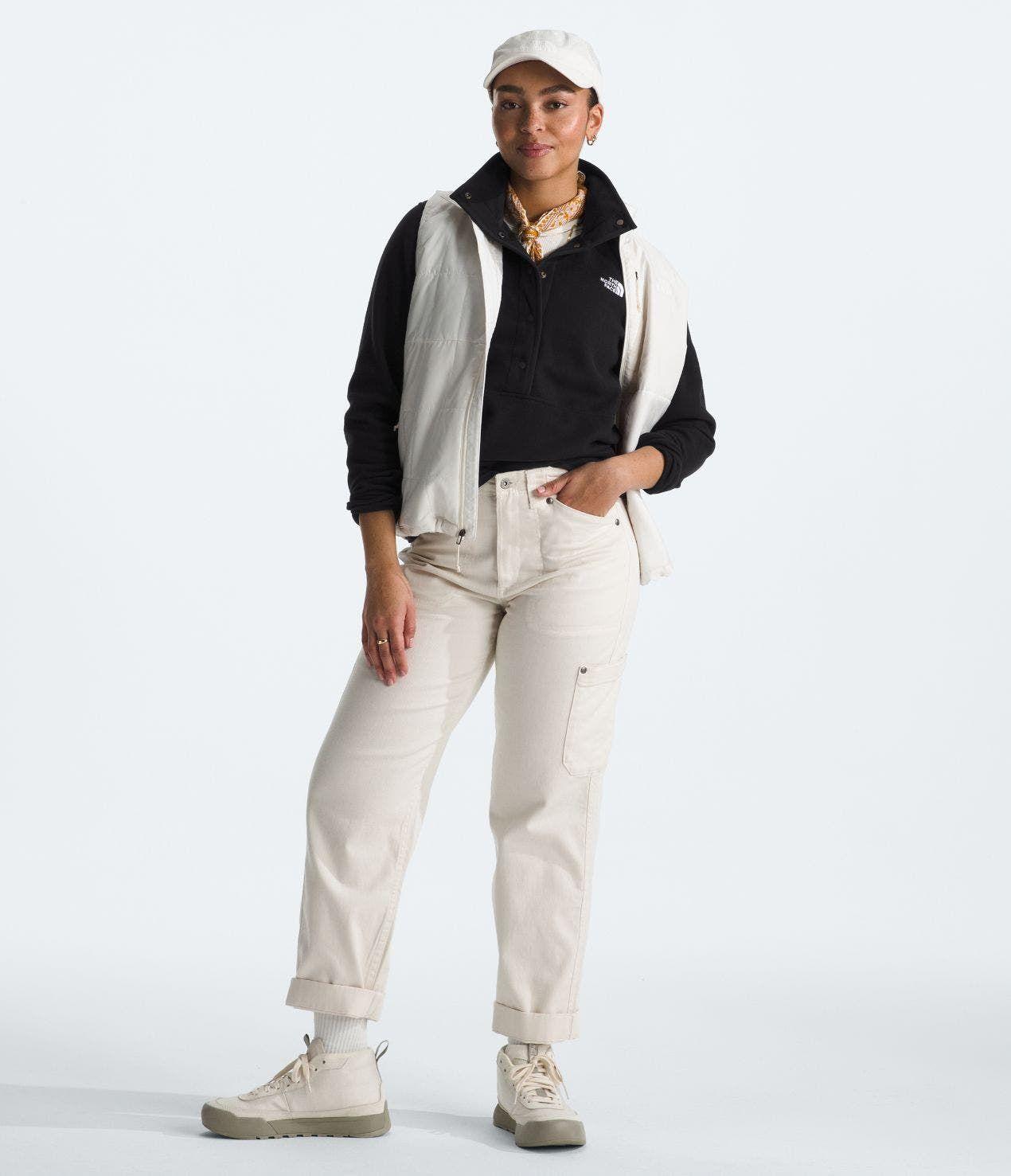 Polar The North Face Mujer Glacier 45689 Snap Negro-1
