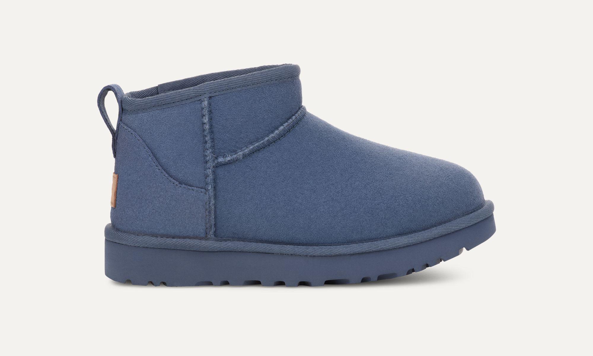 Bota Mujer UGG Classic Ultra Mini Azul-0