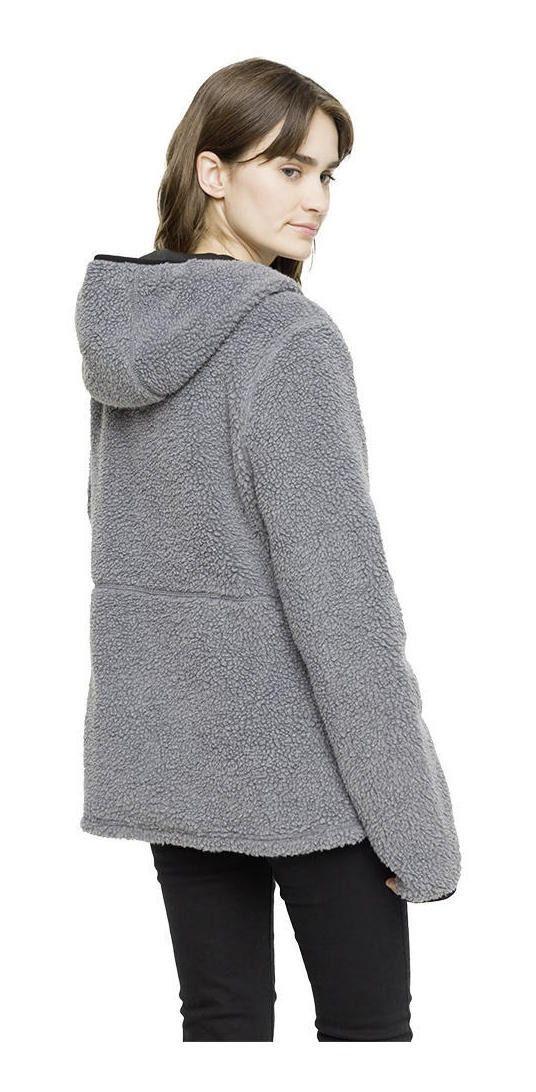 Polar Kivül Mujer Blu Shaggy Gris-1