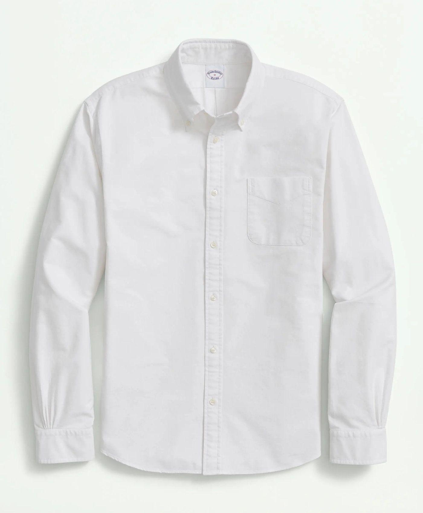 Camisa Brooks Brothers Hombre Spt Fdy Ox Blanco-0