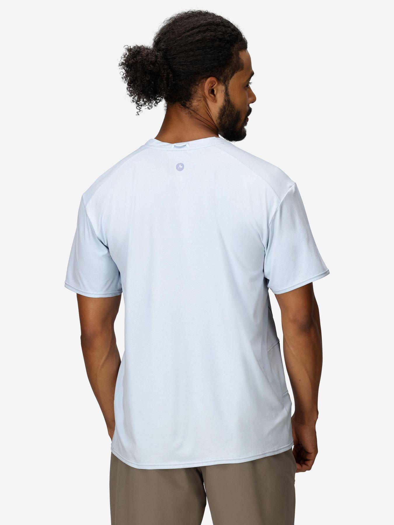 Polera Marmot Hombre Arex Upf50 Cress Blanco-1