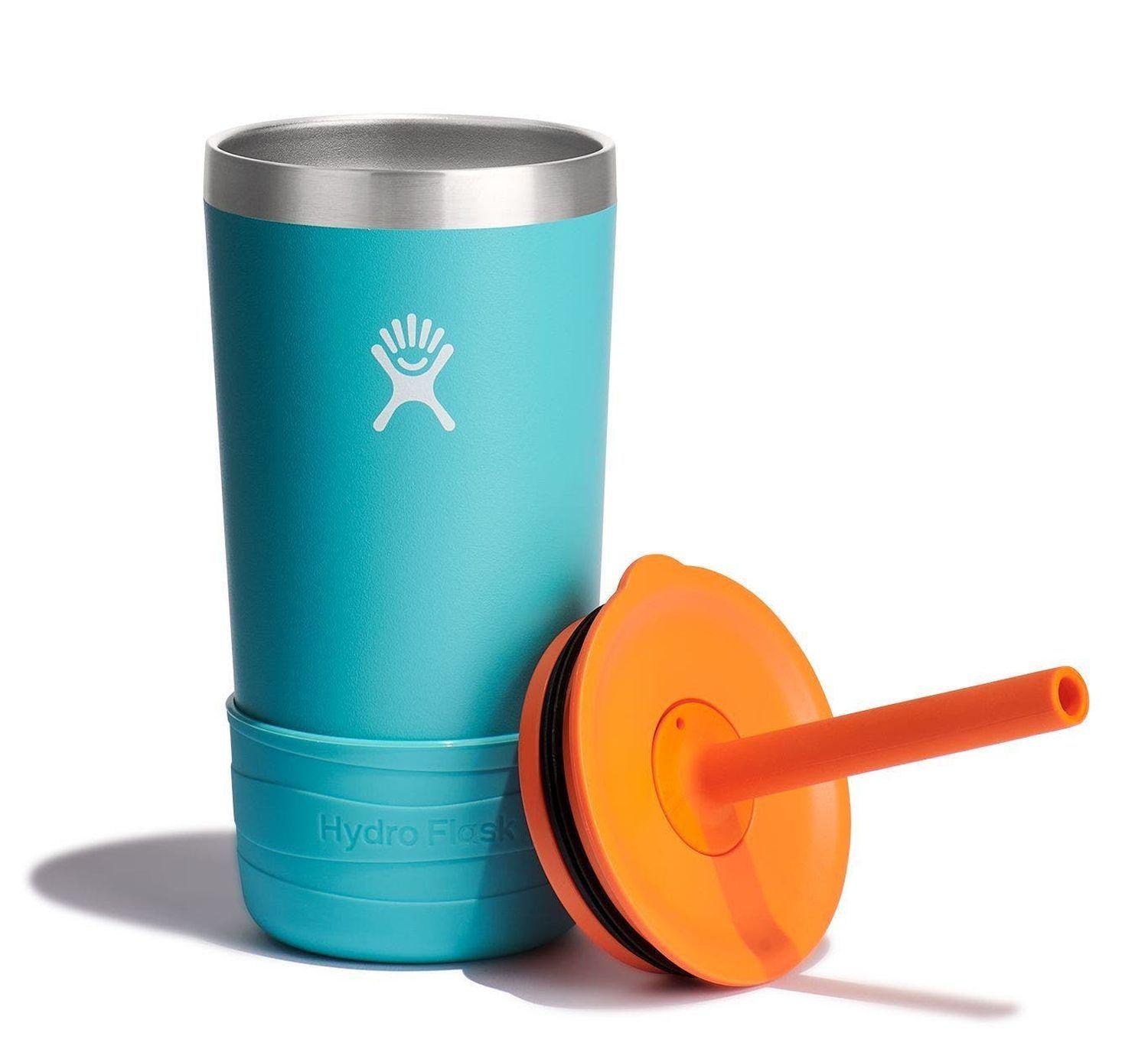 Vaso Hydroflask Unisex Bombilla Y Funda 354 Ml Azul-2