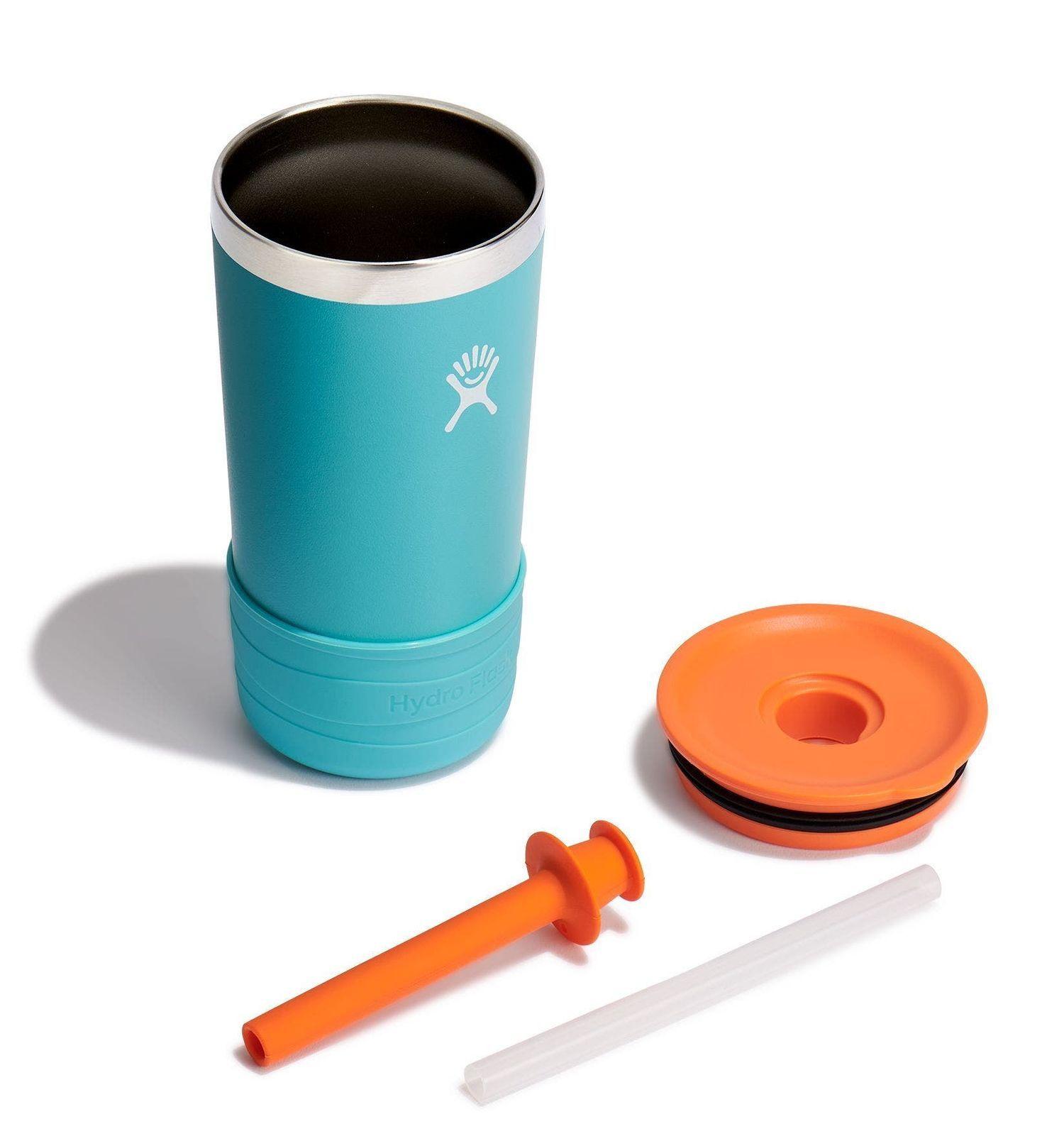 Vaso Hydroflask Unisex Bombilla Y Funda 354 Ml Azul-3