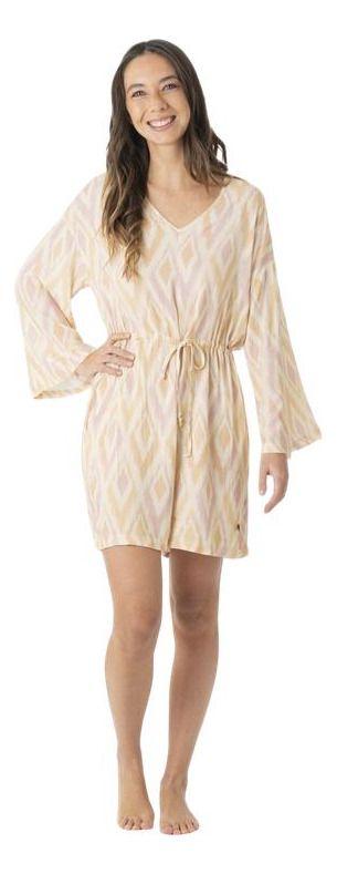 Vestido Stoked Mujer Marea Beige-0