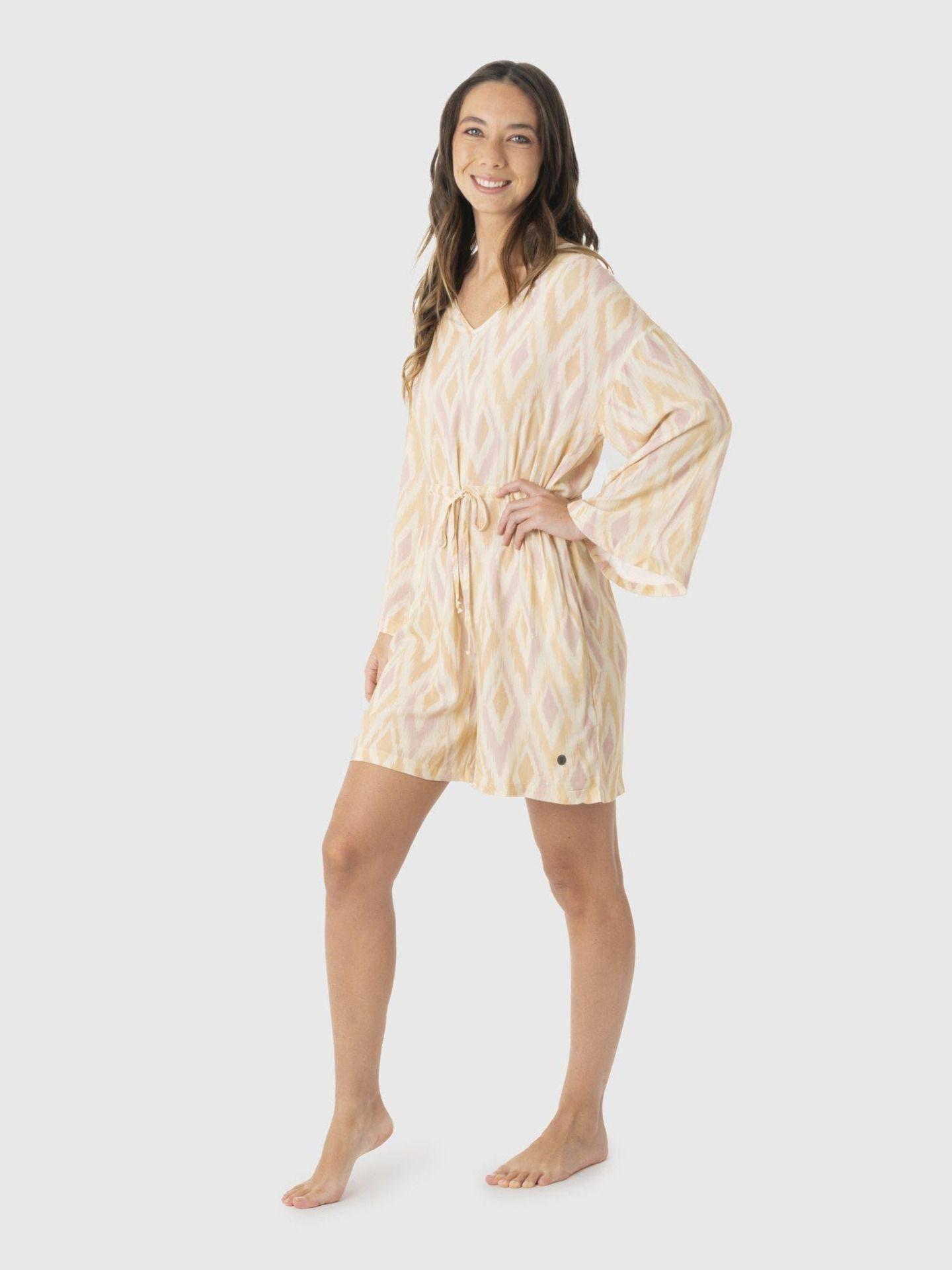 Vestido Stoked Mujer Marea Beige-1