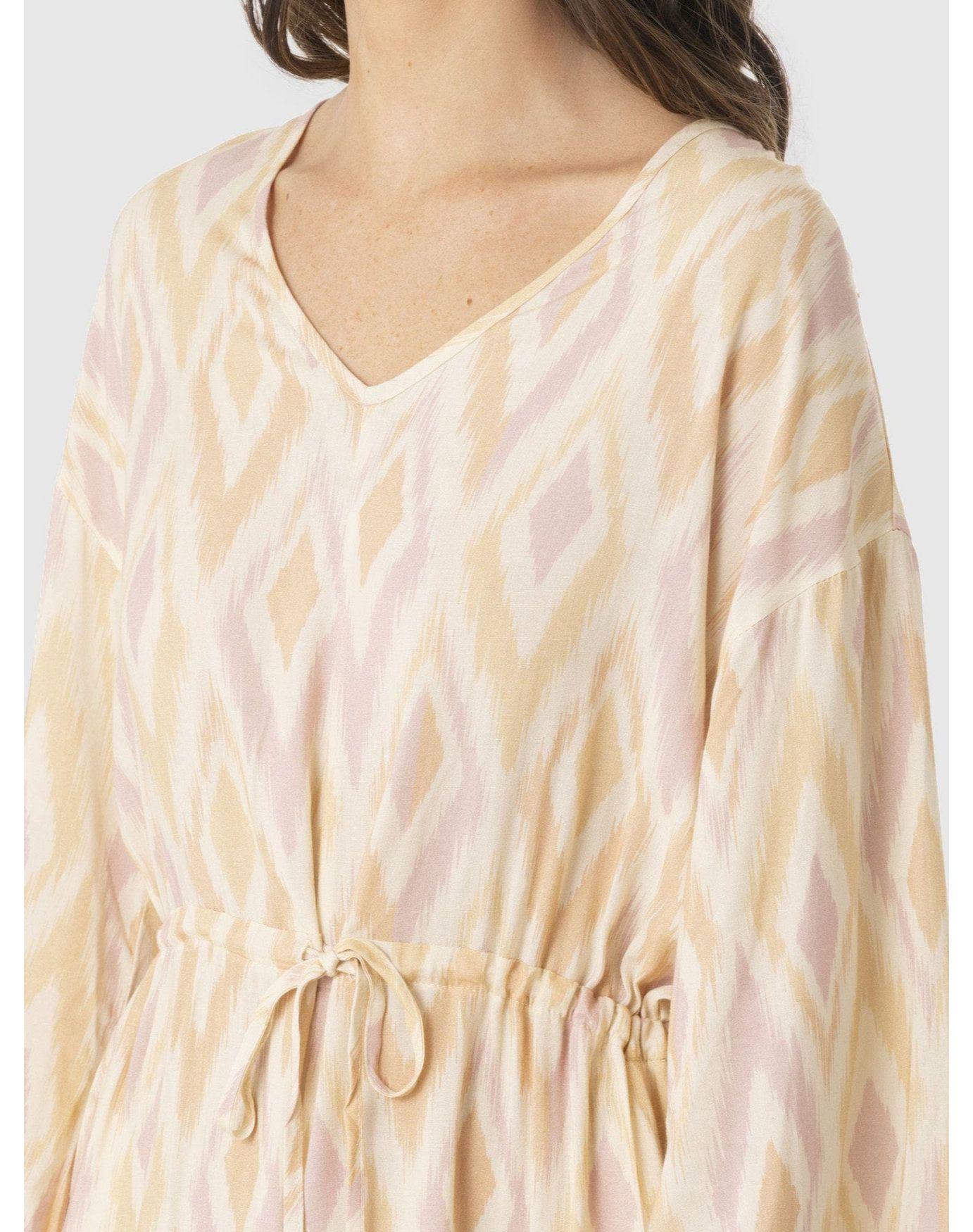 Vestido Stoked Mujer Marea Beige-2