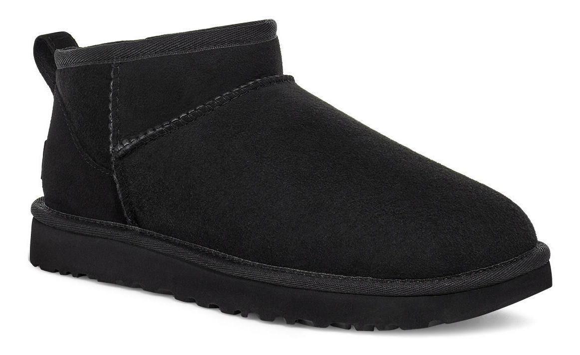 Bota UGG Mujer Classic Ultra Mini Negro-1