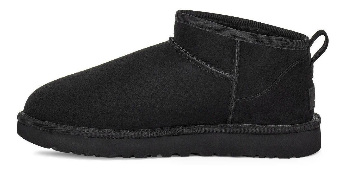 Bota UGG Mujer Classic Ultra Mini Negro-2
