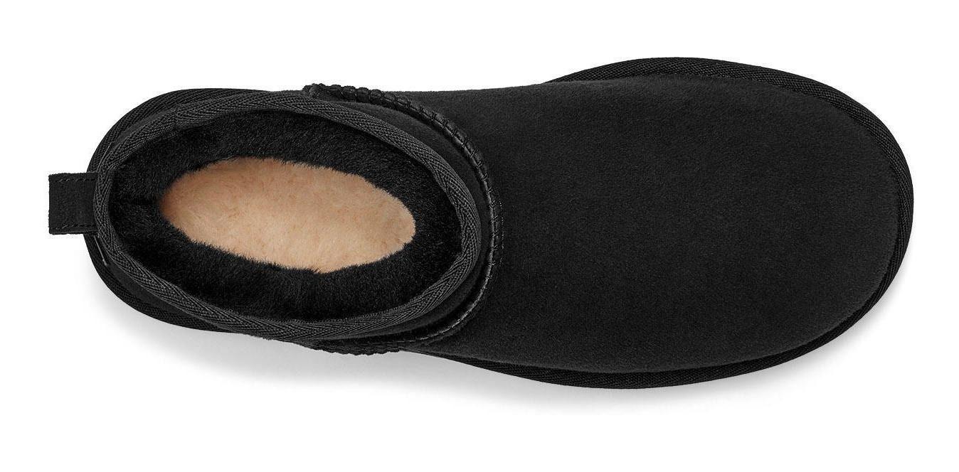 Bota UGG Mujer Classic Ultra Mini Negro-4