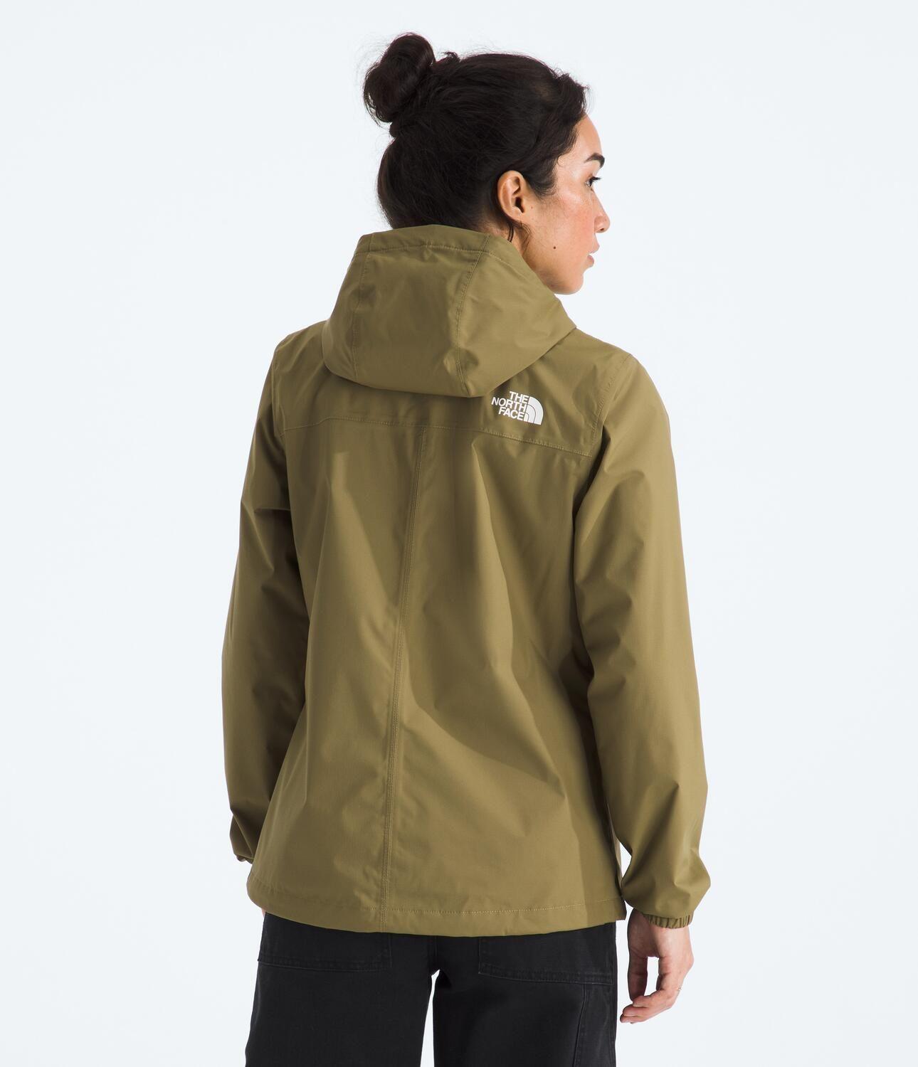 Chaqueta Impermeable Antora Mujer Café Claro-2