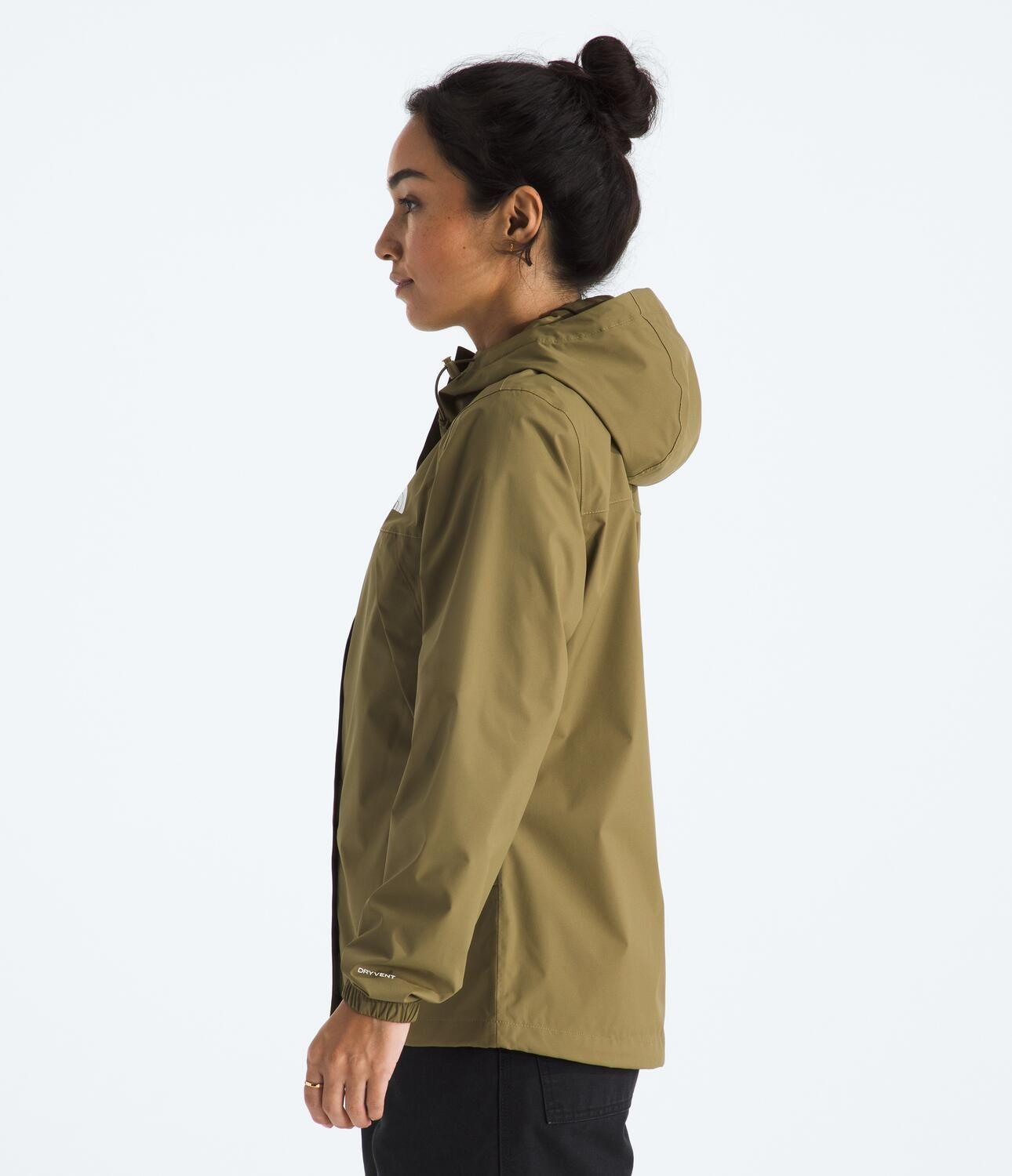 Chaqueta Impermeable Antora Mujer Café Claro-3