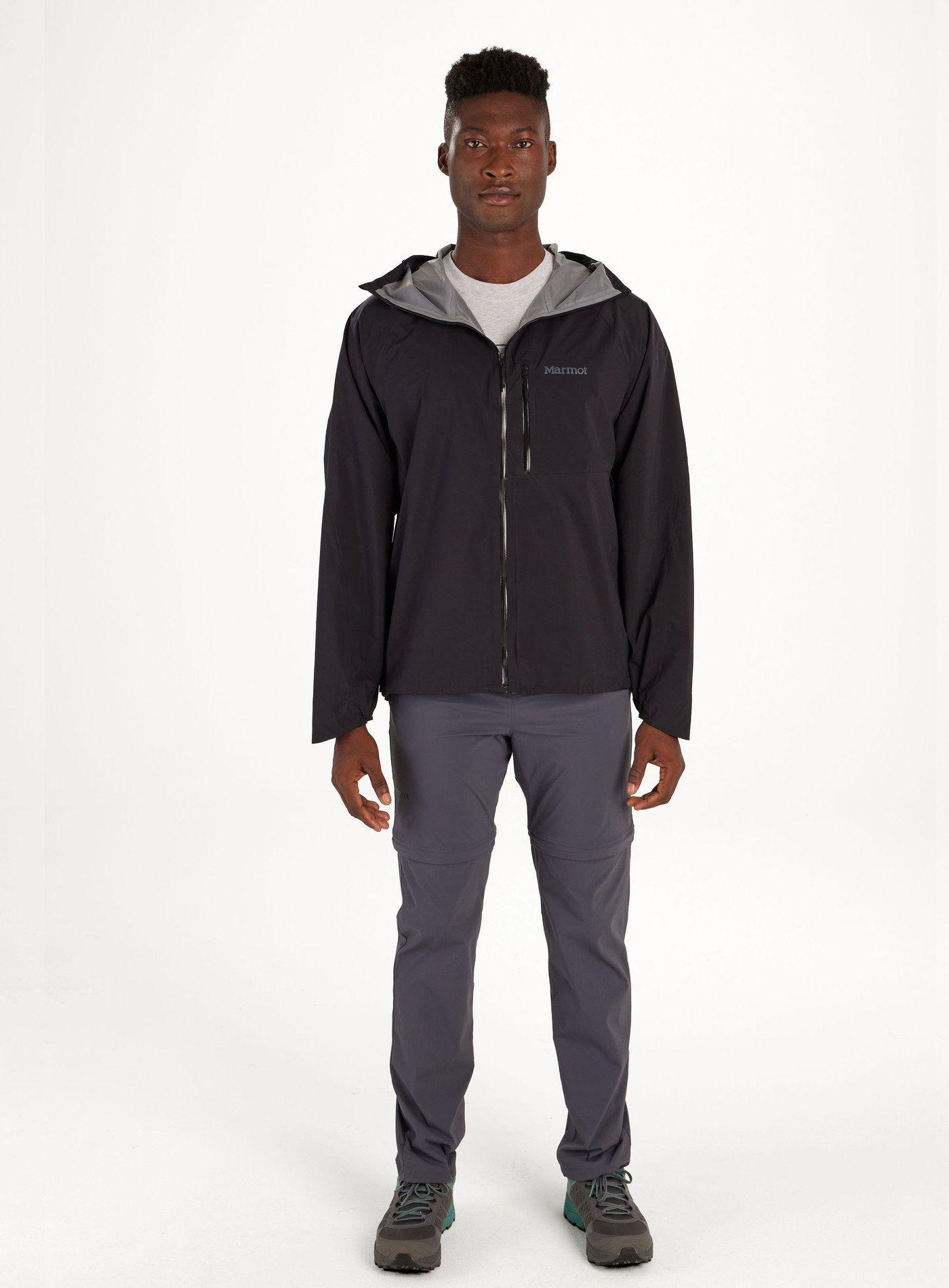 Chaqueta Marmot Hombre Impermeable Superalloy Negro-2