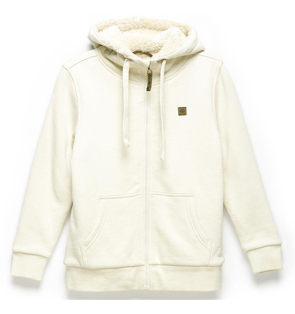 Polerón Kivül Niña Klement Sherpa Hoodie Blanco-0