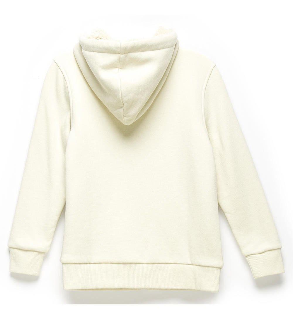 Polerón Kivül Niña Klement Sherpa Hoodie Blanco-2