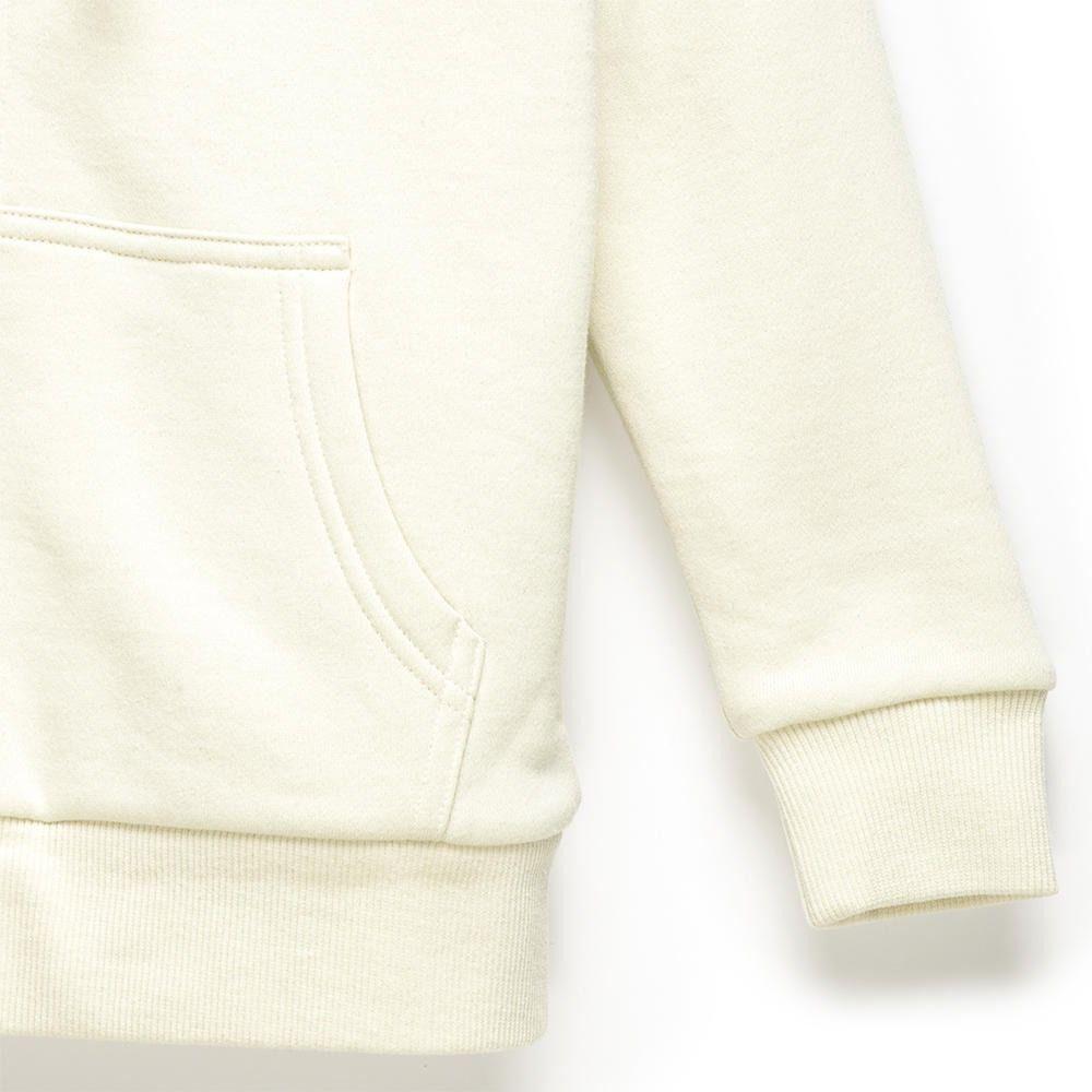 Polerón Kivül Niña Klement Sherpa Hoodie Blanco-3