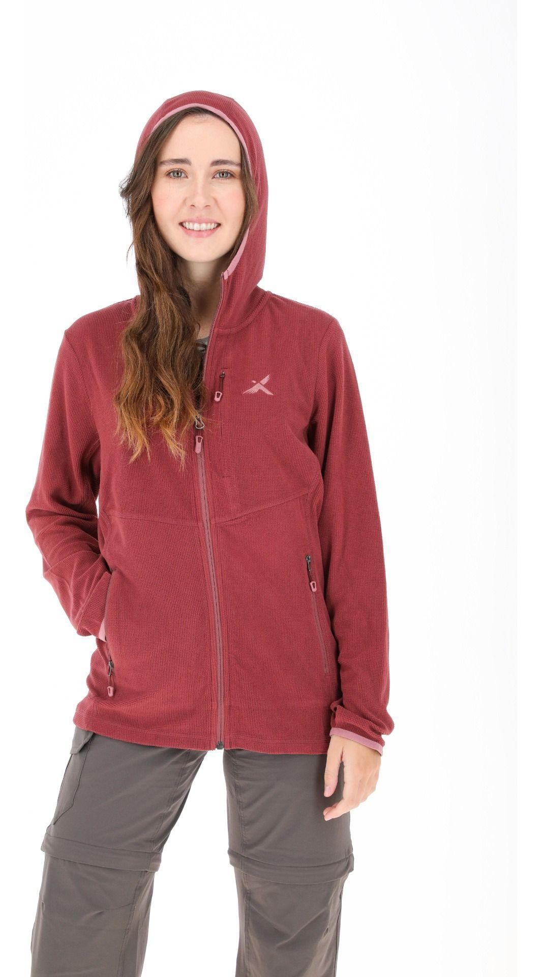 Polar Andesgear Mujer Reciclado Juncal Burdeo-1