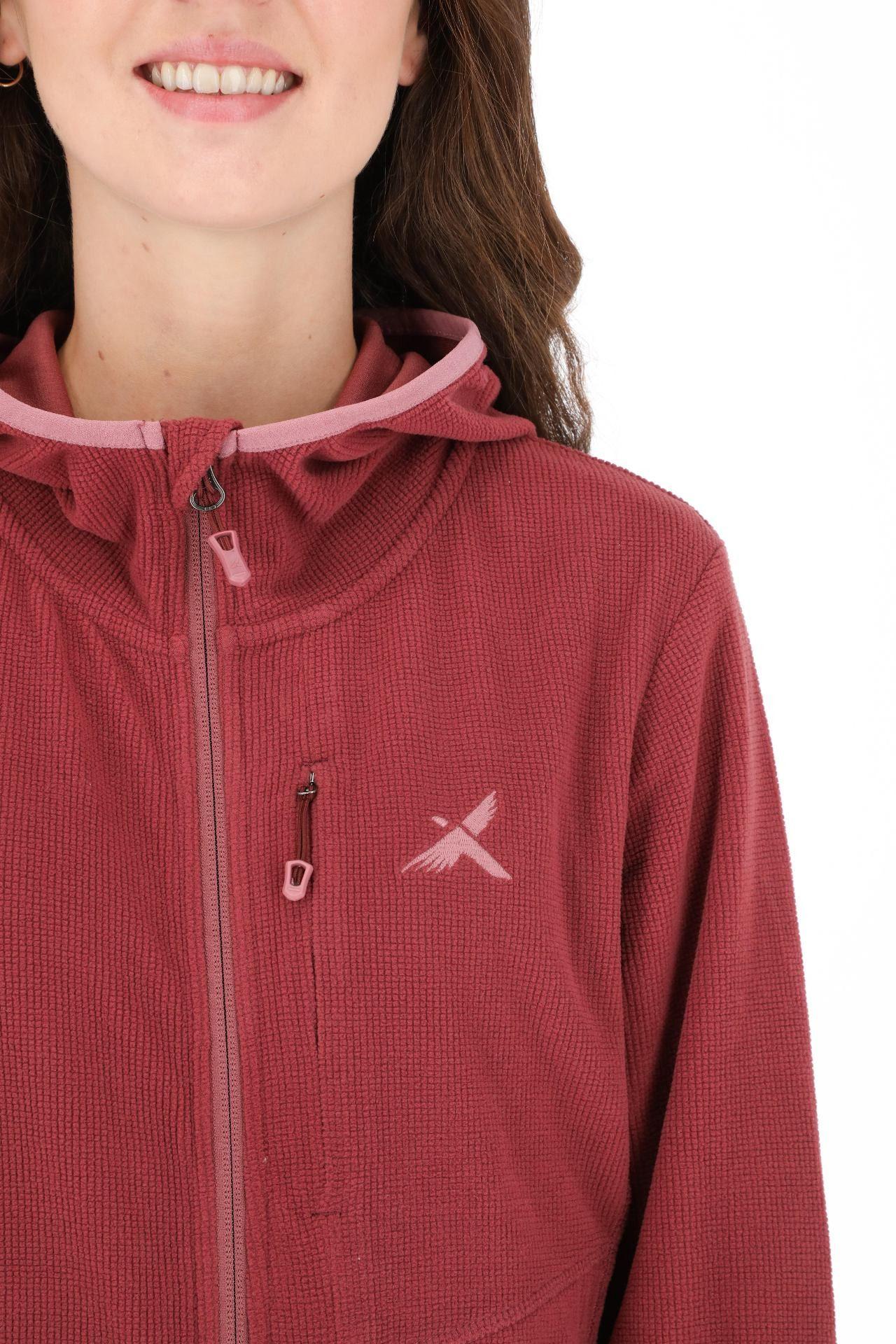 Polar Andesgear Mujer Reciclado Juncal Burdeo-3