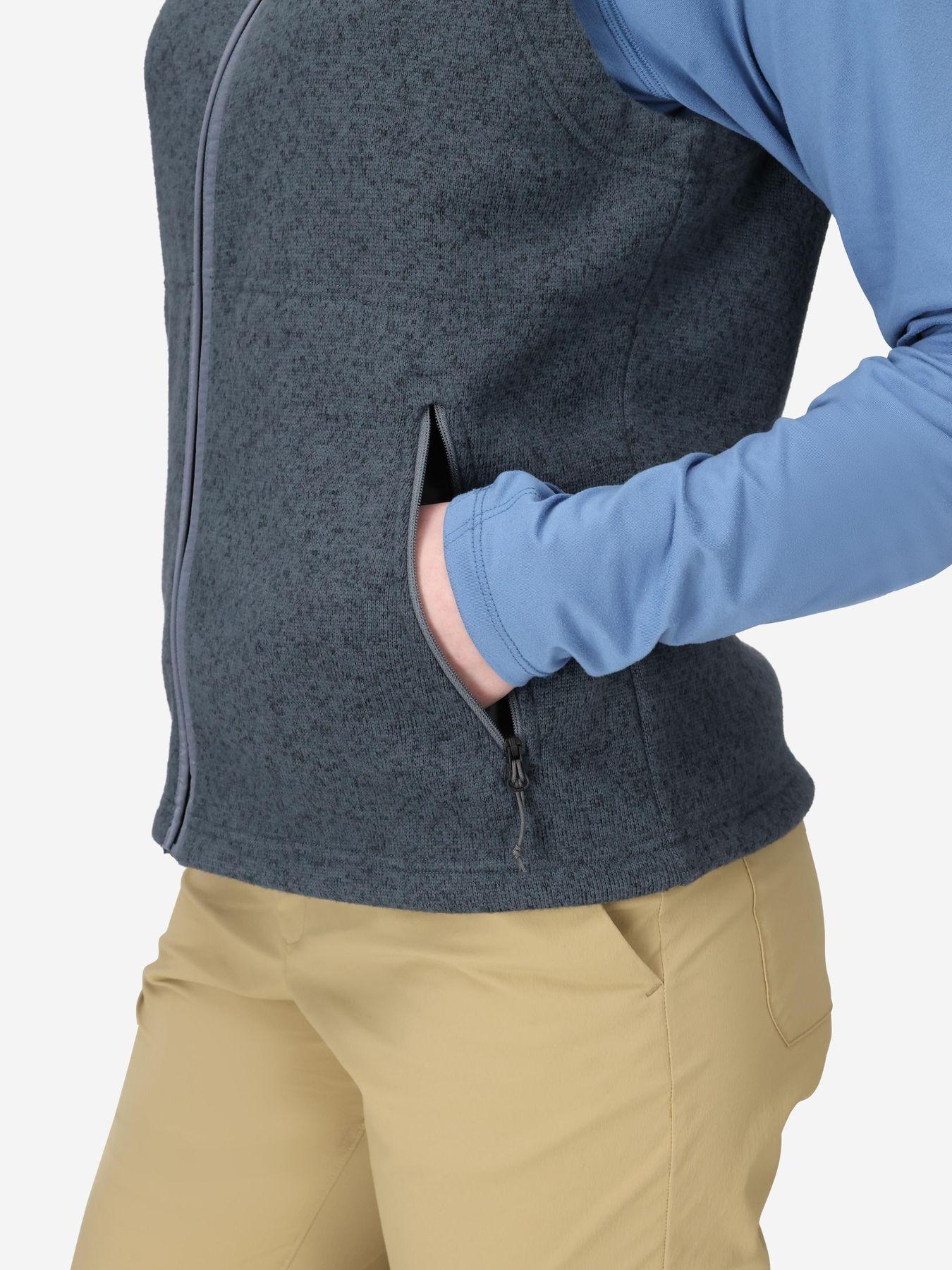 Polar Marmot Mujer Drop Line Vest Gris-3