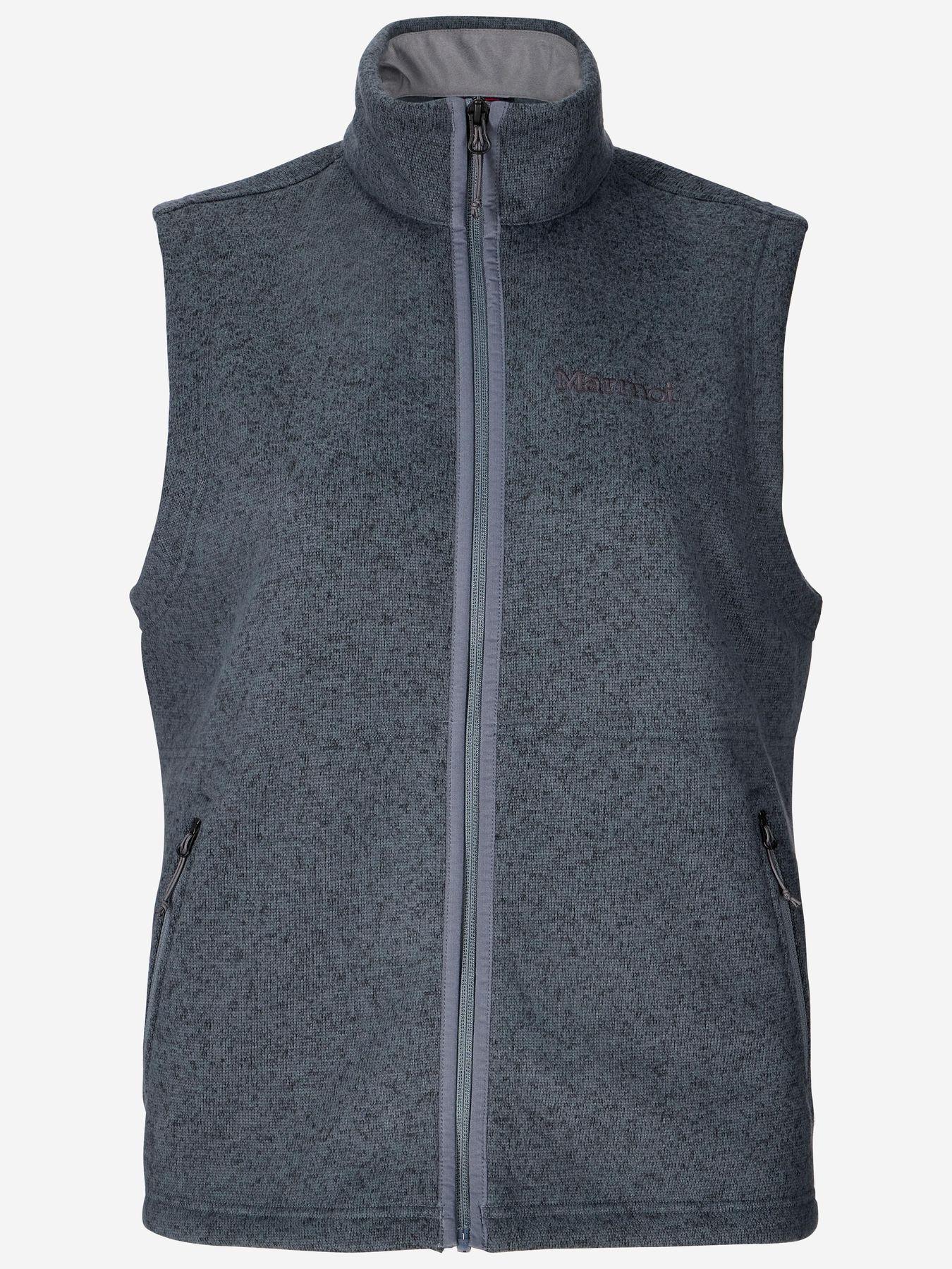Polar Marmot Mujer Drop Line Vest Gris-4