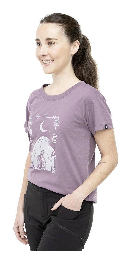 Polera Andesgear Mujer Logo Lila-1