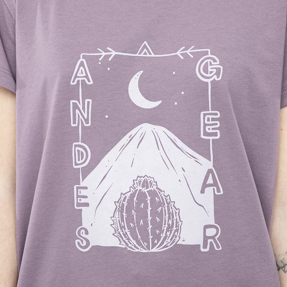 Polera Andesgear Mujer Logo Lila-4