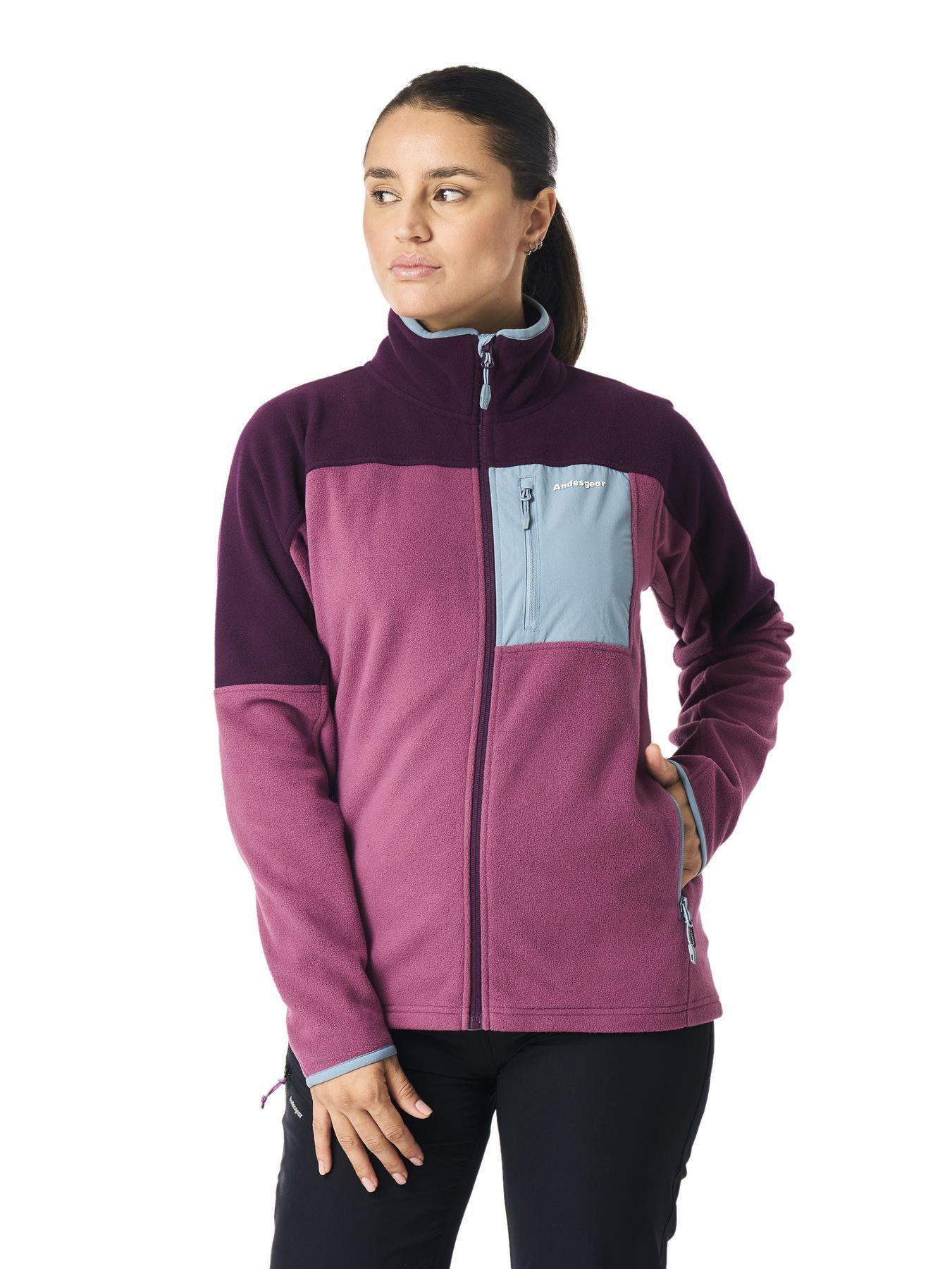 Polar Andesgear Mujer New Maihue Fullzip Rojo-0