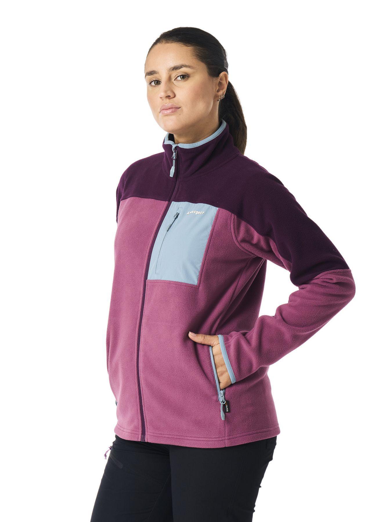 Polar Andesgear Mujer New Maihue Fullzip Rojo-1
