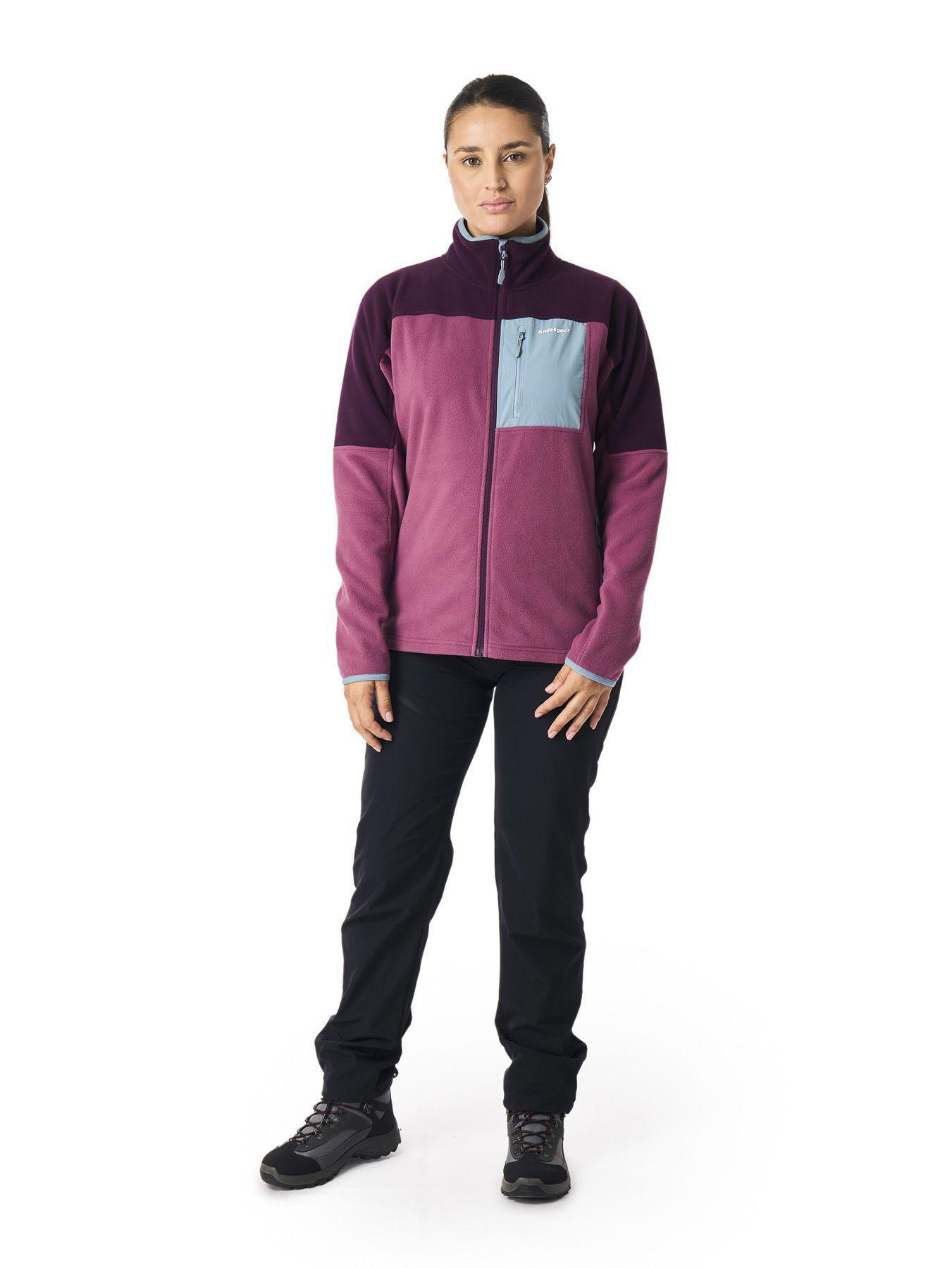 Polar Andesgear Mujer New Maihue Fullzip Rojo-3
