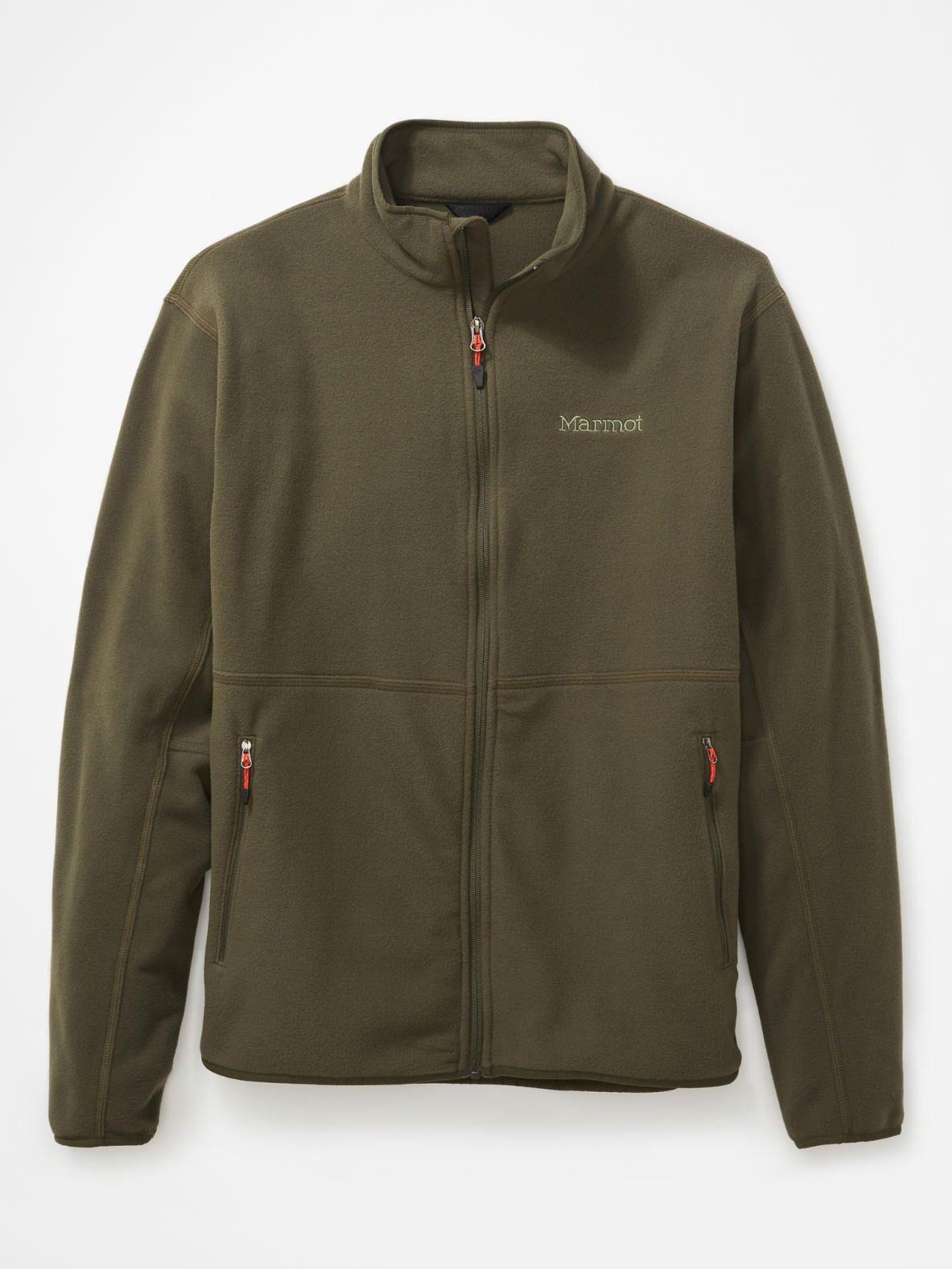 Polar Marmot Hombre Rocklin Full-zip Verde-3