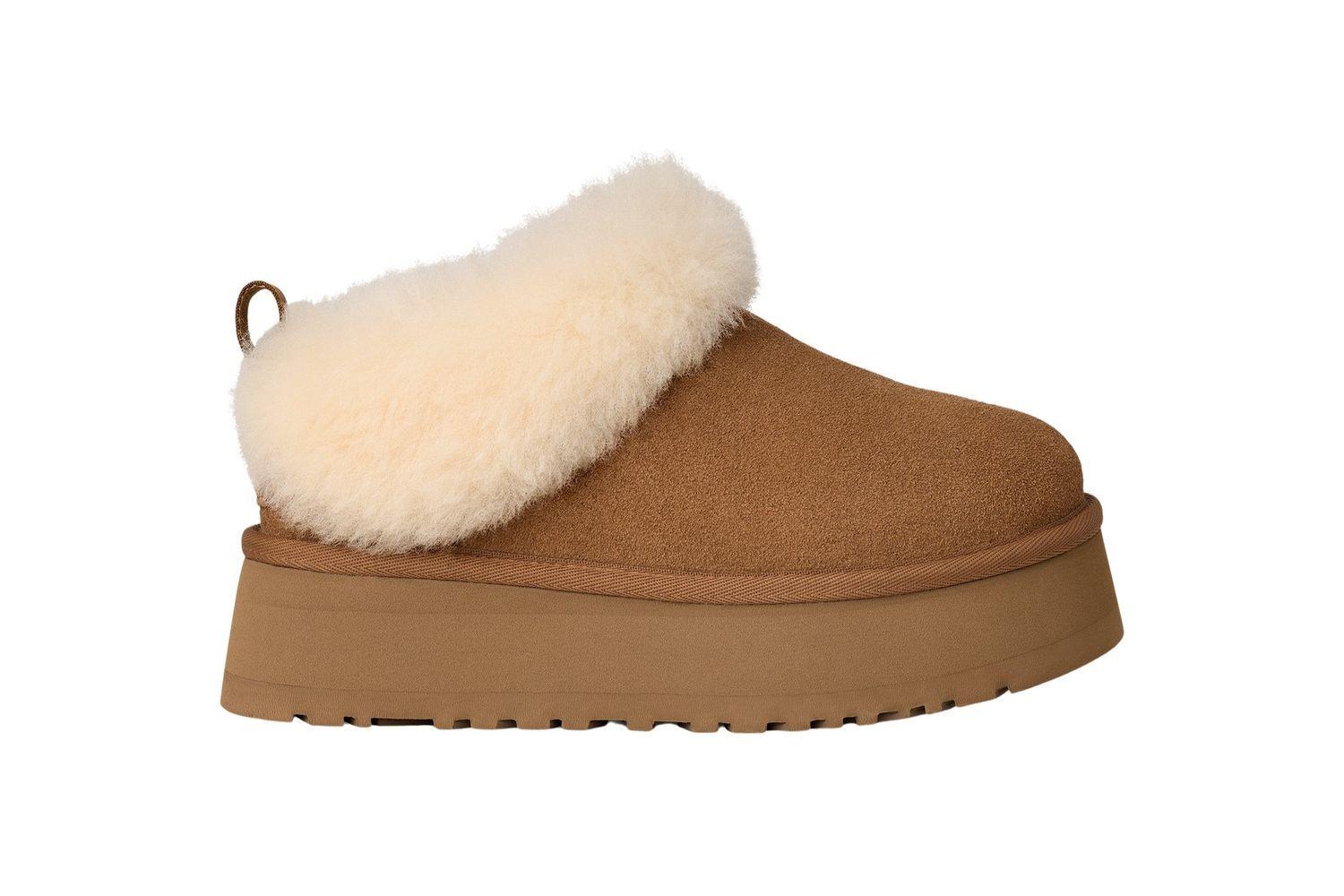 Pantuflas Ugg Mujer Tazzelle Café-0