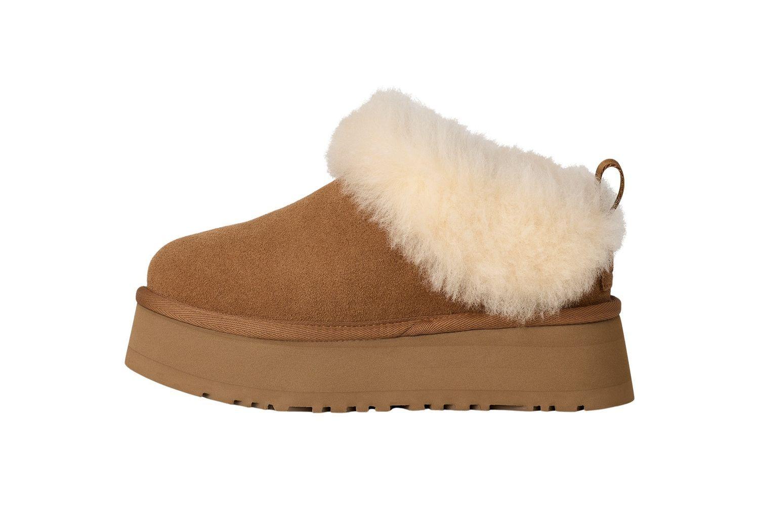 Pantuflas Ugg Mujer Tazzelle Café-2