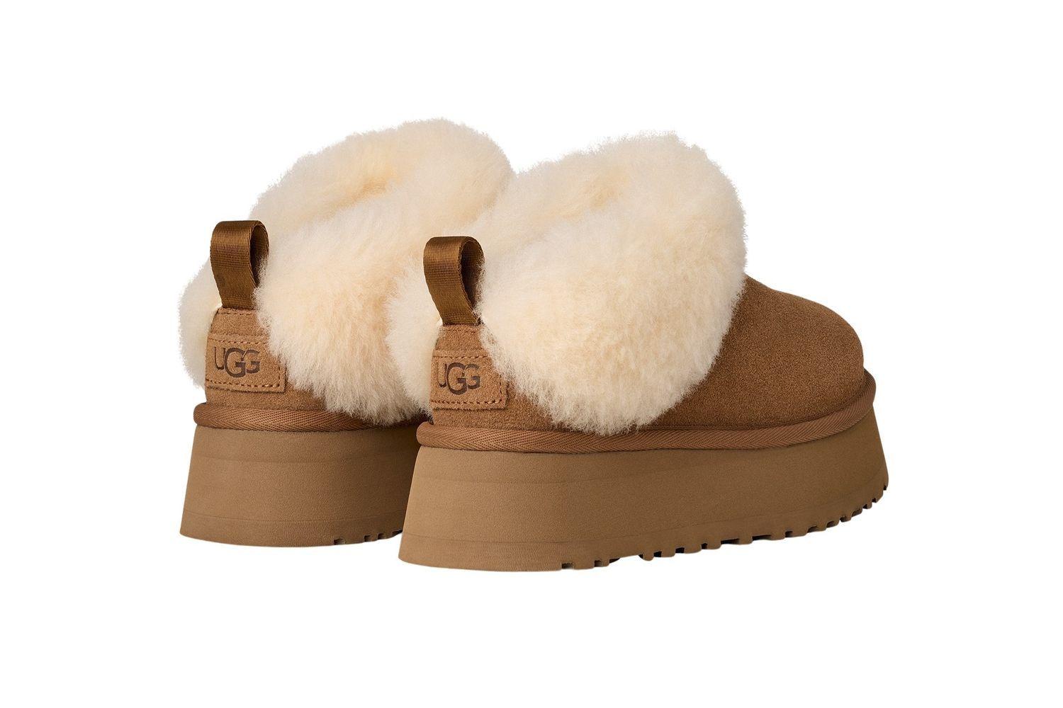Pantuflas Ugg Mujer Tazzelle Café-3