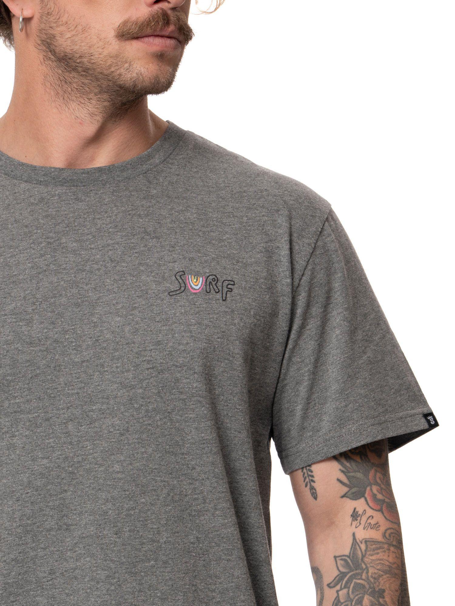 Polera Stoked Hombre Smile Gris-3