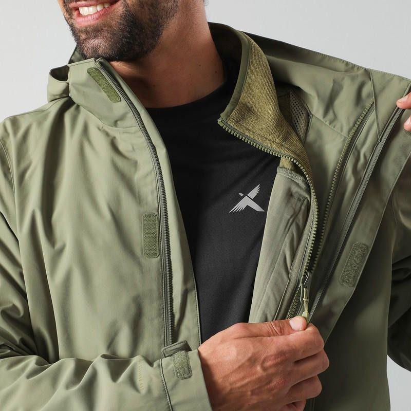 Chaqueta Andesgear Hombre 3 En 1 Cochamo AG079 Verde-3