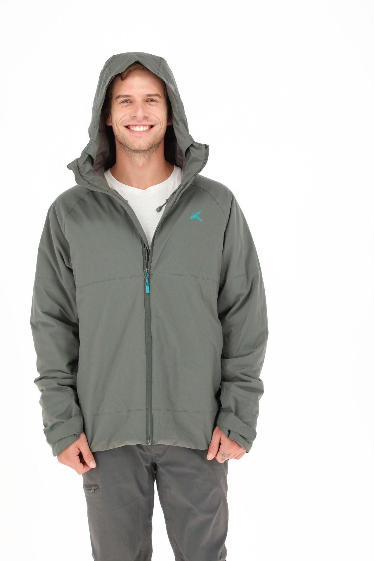 Chaqueta Andesgear Hombre Navarino Impermeable Gris-1