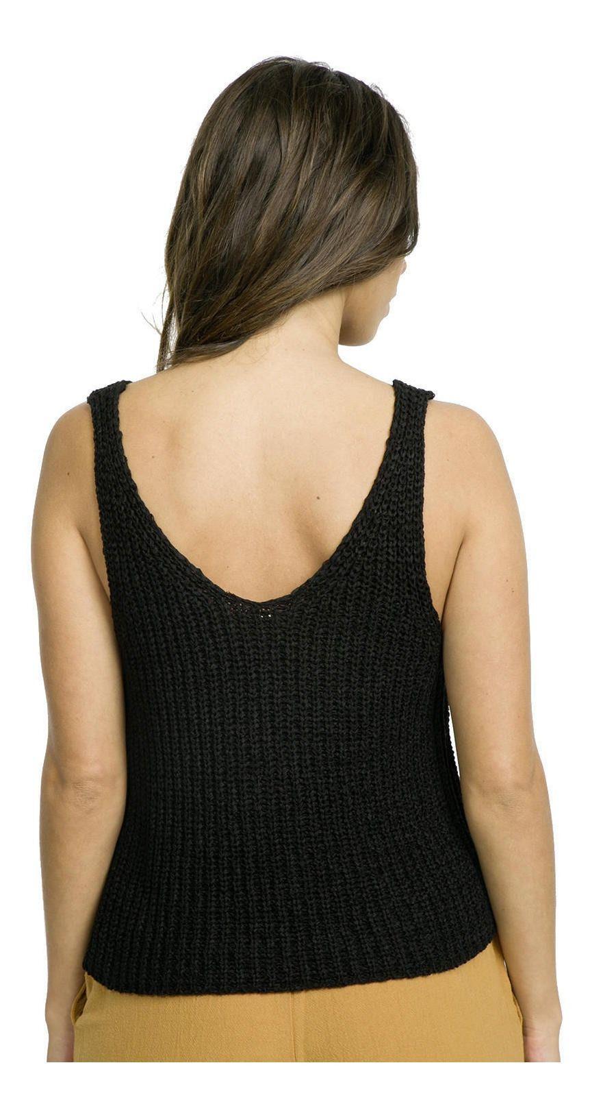 Polera Kivül Mujer Femenino Mink Negro-2