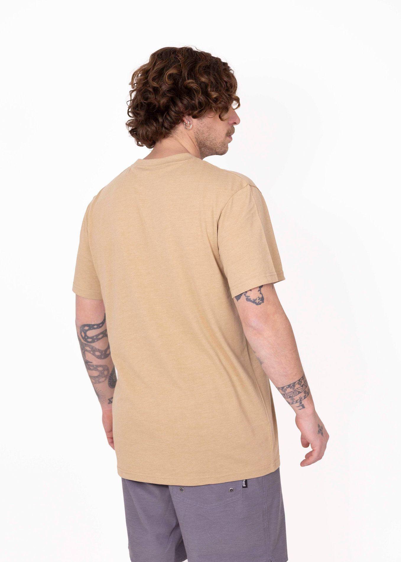 Polera Vintage Stoked V26 Hombre Café-3