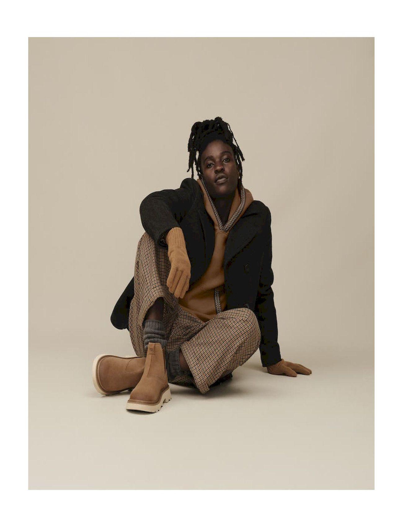 Botas Ugg Hombre Chelsea Lug Café-7