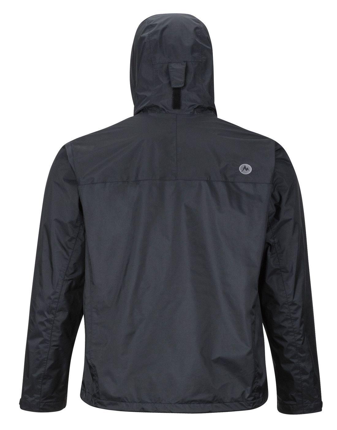 Chaqueta Marmot Hombre Impermeable Precip Eco Negro Cierre-1
