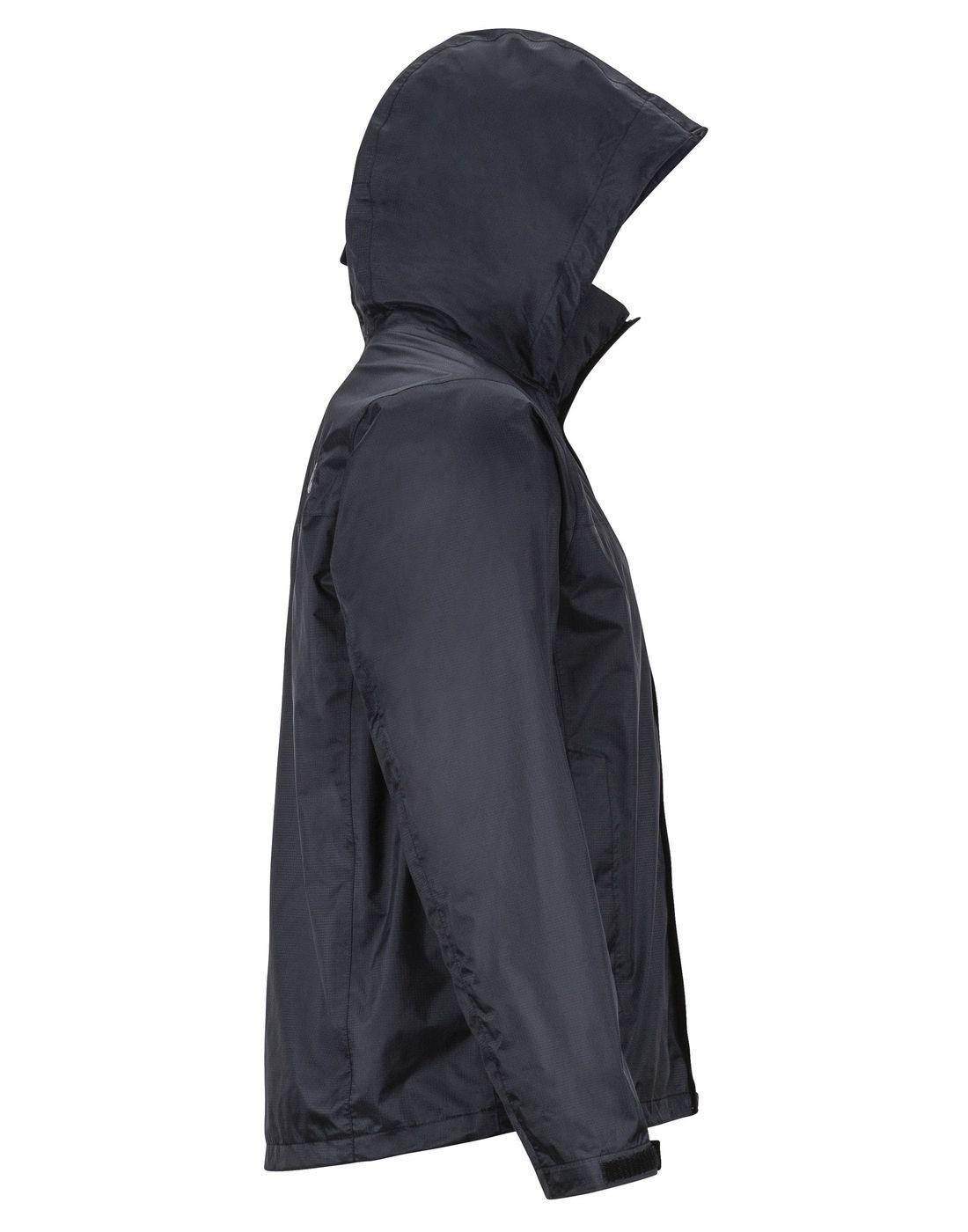 Chaqueta Marmot Hombre Impermeable Precip Eco Negro Cierre-5
