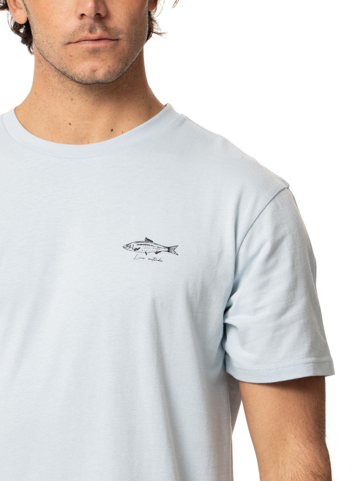 Polera Kivül Hombre Pez Azul Claro-3
