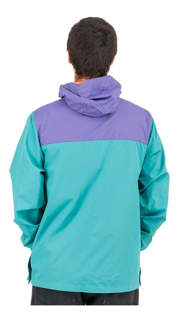 Chaqueta Kivül Hombre Cortaviento Ulmo Reciclada Celeste-2