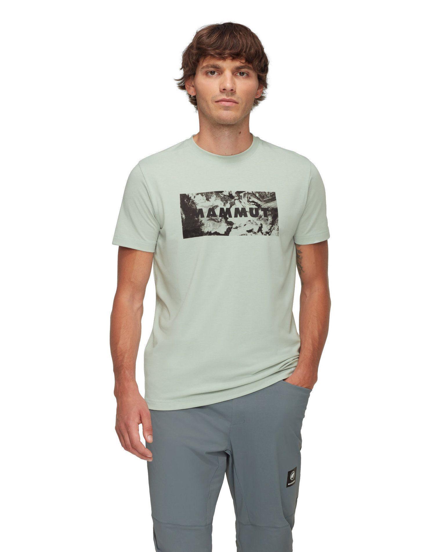 Polera Mammut Hombre Trovat Logo Gris-0
