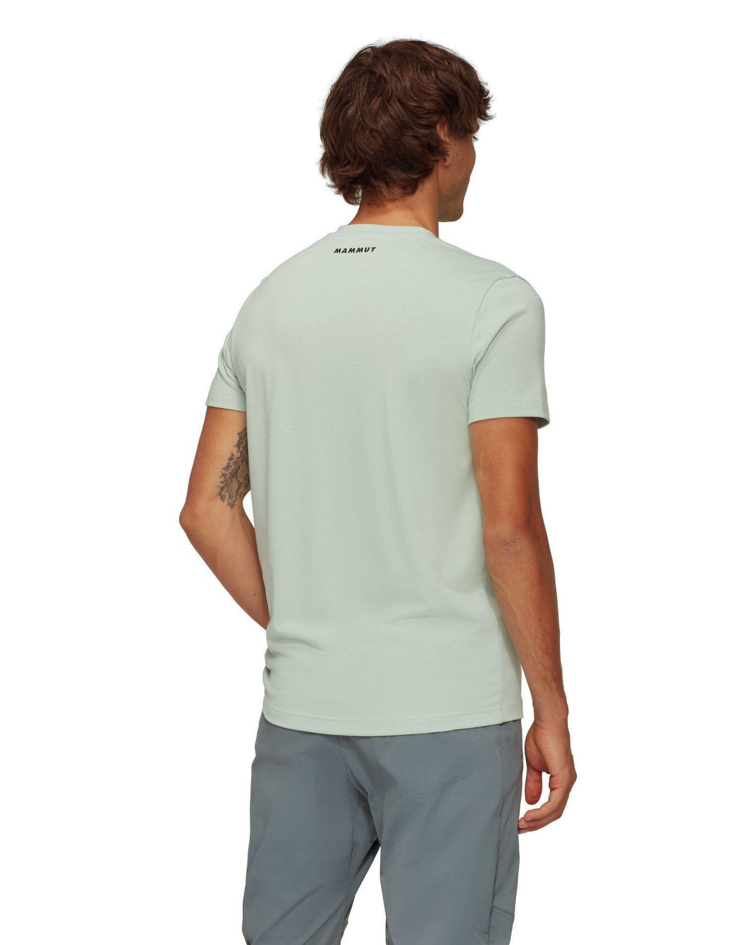 Polera Mammut Hombre Trovat Logo Gris-2