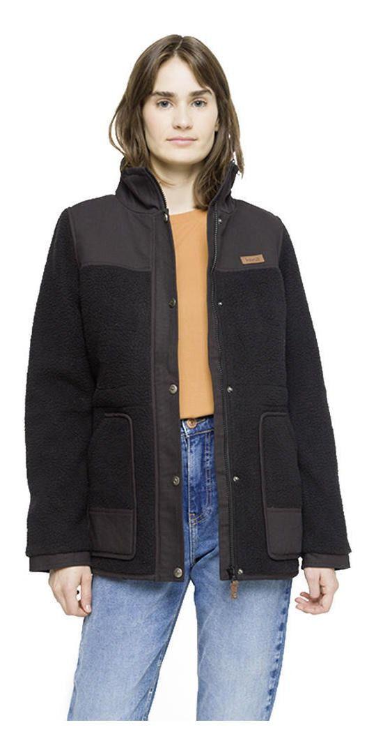 Chaqueta Kivül Mujer Flab Fleece Negro-0