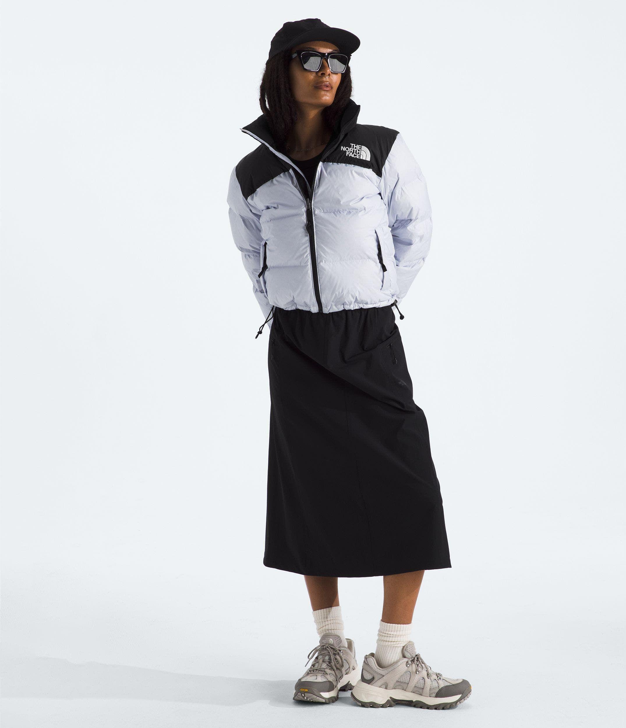 Chaqueta TNF Mujer De Pluma 1996 Retro Nuptse Blanco-4