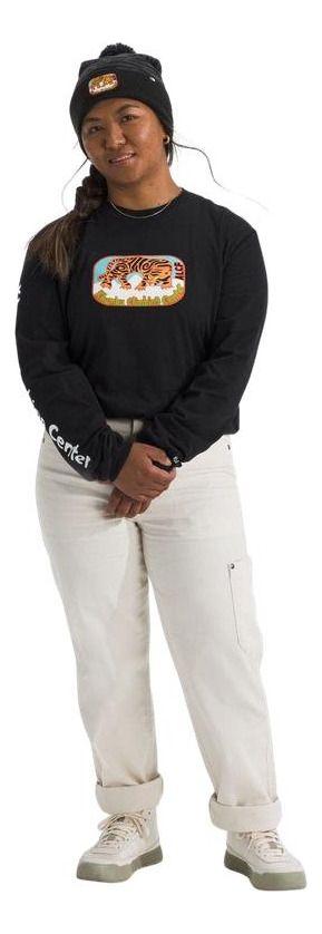 Polera The North Face Hombre Climb Tee Manga Larga Negro-3